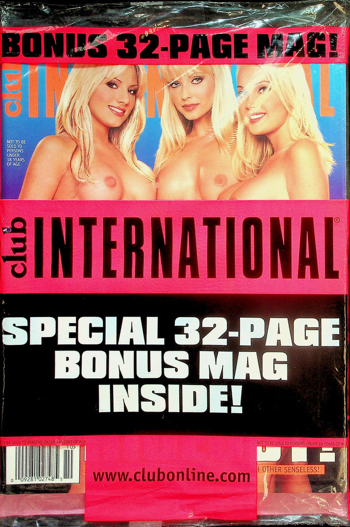 Club International Magazine  October 2005 new/sealed   030226lmp