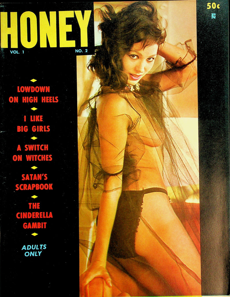 Honey Magazine  Lowdown On High Heels / Satan's Scrapbook  vol.1 #2 1962     060526lmp-GSC