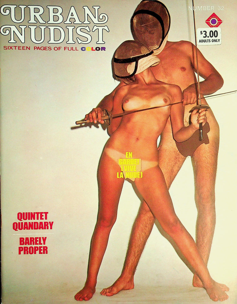 Urban Nudist Magazine  En Garde! / Naked Stylists  1968   090826lmp-GSC