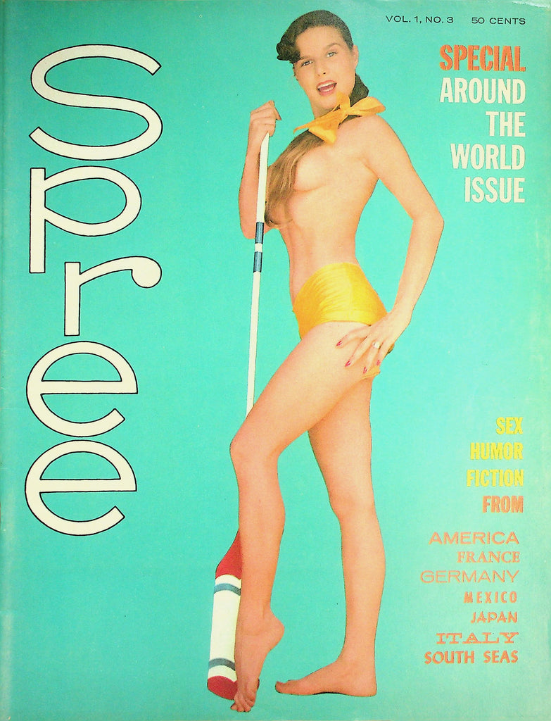 Spree Magazine  Special Around The World Issue  vol.1 #3 1958  062826lmp-GSC