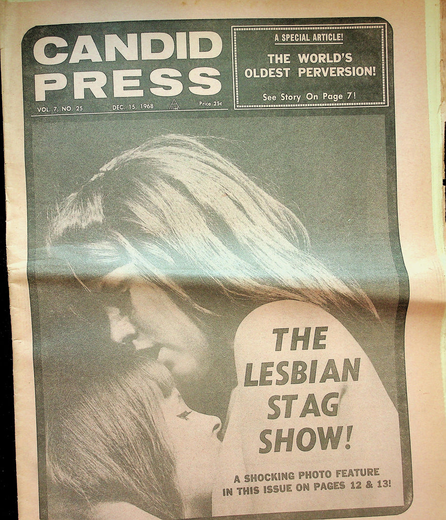 Candid Press Adult Newspaper   The Lesbian Stag Show!  December 15, 1968       051326lmp