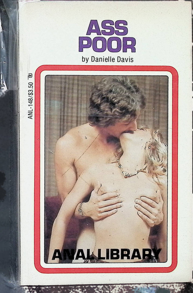 Ass Poor by Danielle Davis ANL-148 1980s Anal Library Adult Paperback Novel -112024AMP