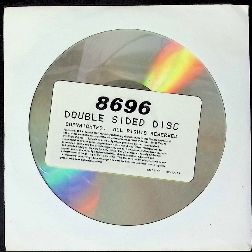 Double-Sided Adult DVD #8696 2003 022026AKDVD-D33