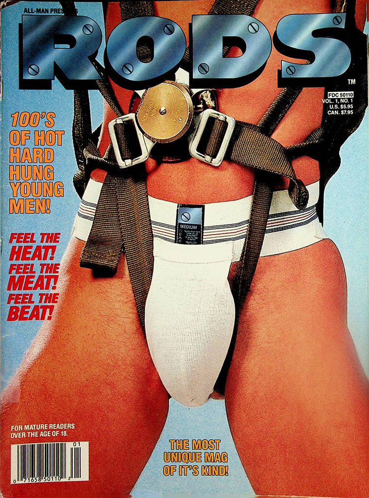 Rods Gay Magazine  100's Of Hard Men  vol.1 #1  1989   081924lm-p