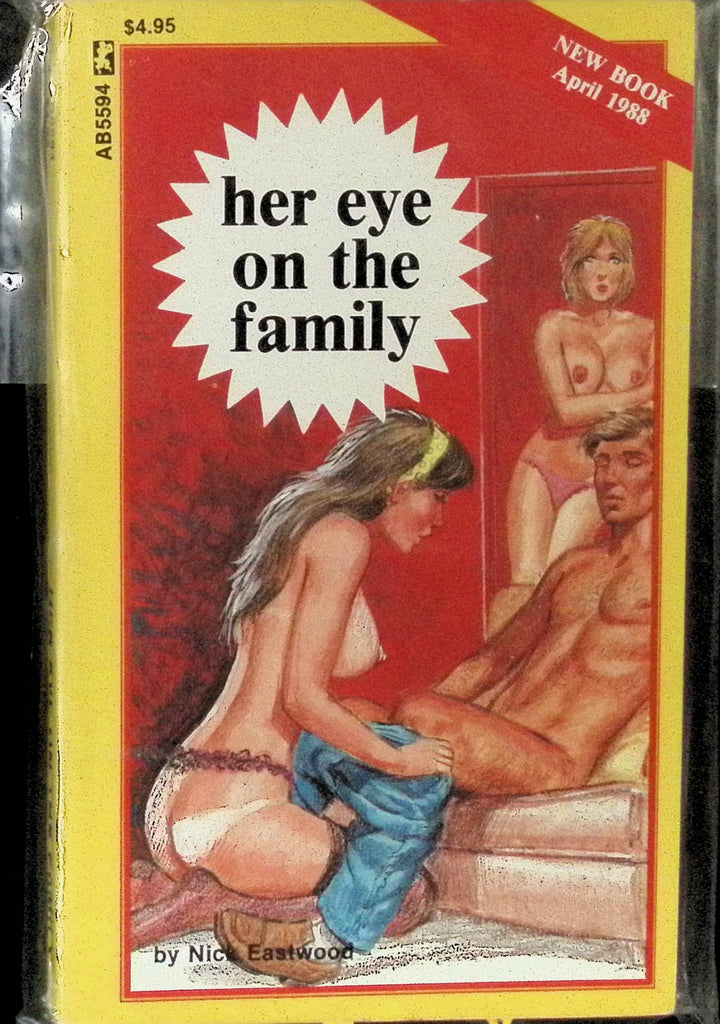 Her Eye on by Nick Eastwood April 1988 Greenleaf Classics 1980s Adult Novel -042224AMP