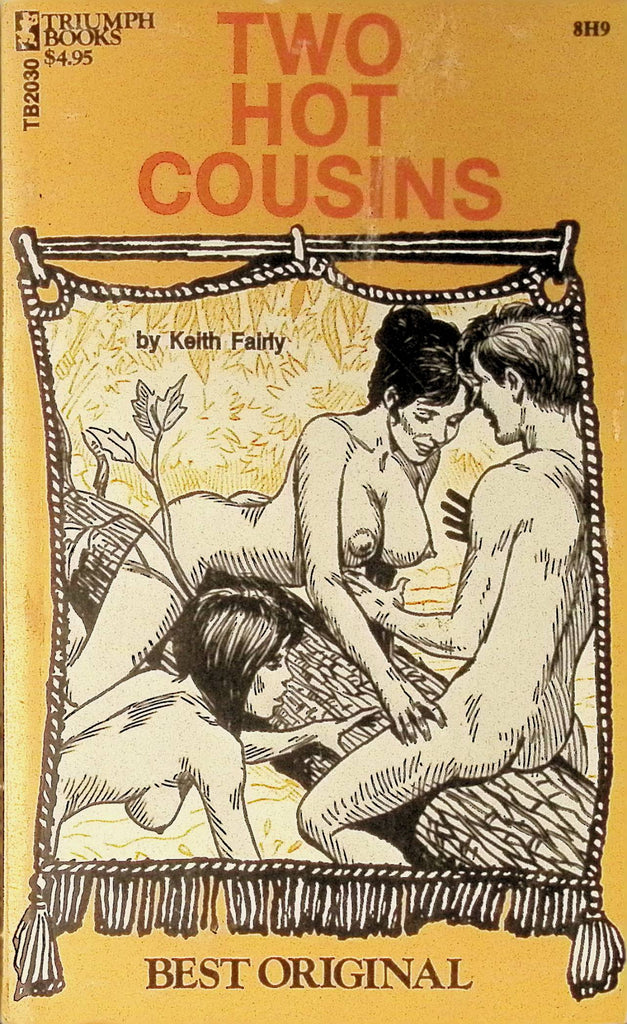Two Hot Cousins by Keith Fairly TB2030 1970s Best Original Greenleaf Classics Triumph Books Press Adult Paperback Novel 071625AMP