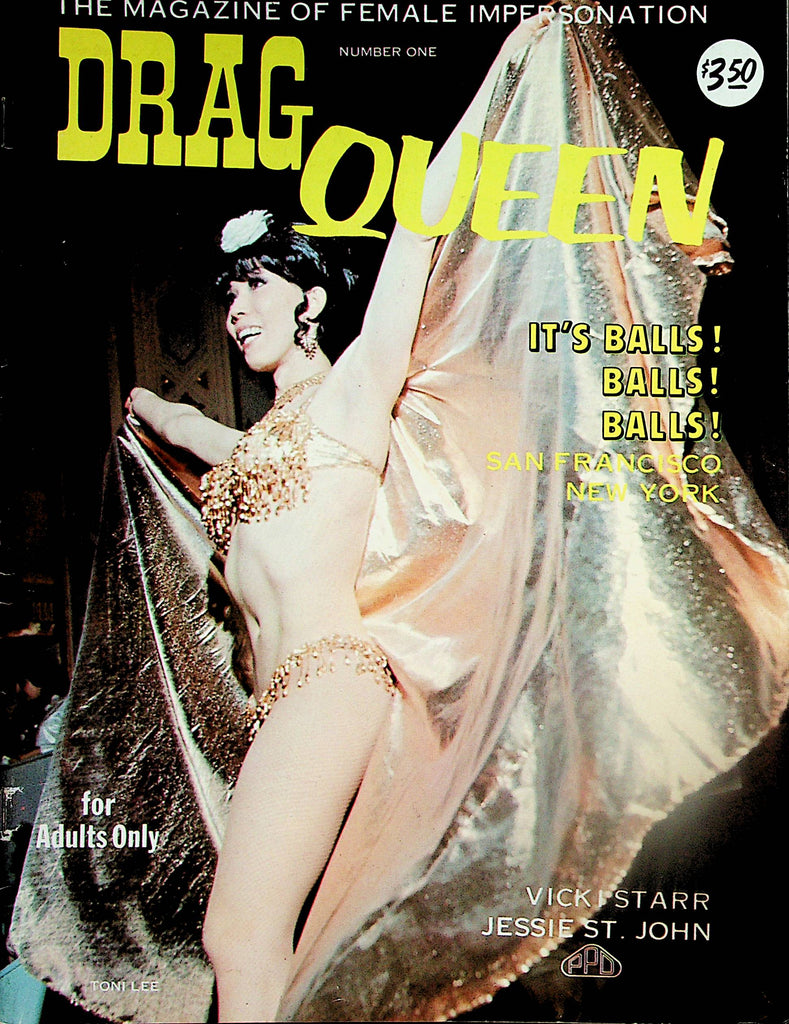 Drag Queen Magazine   Balls! Balls! Balls! Vicki Starr & Jesse St. John  San Francisco New York  #1  1970's    052424lm-p2