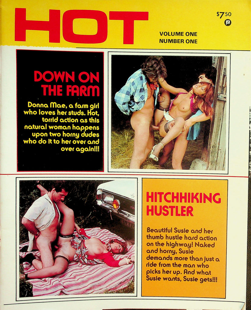 Hot Magazine  Down On The Farm / Hitchhiking Hustler  vol.1 #1   082926lmp-GSC