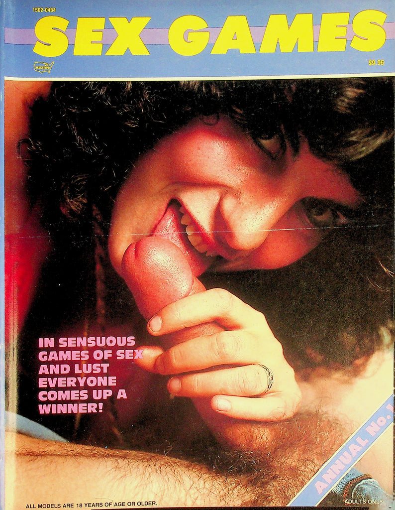 Sex Games Annual #1 Magazine  Everyone Cums Up A Winner 1984  Magcorp  081526lmp-GSC
