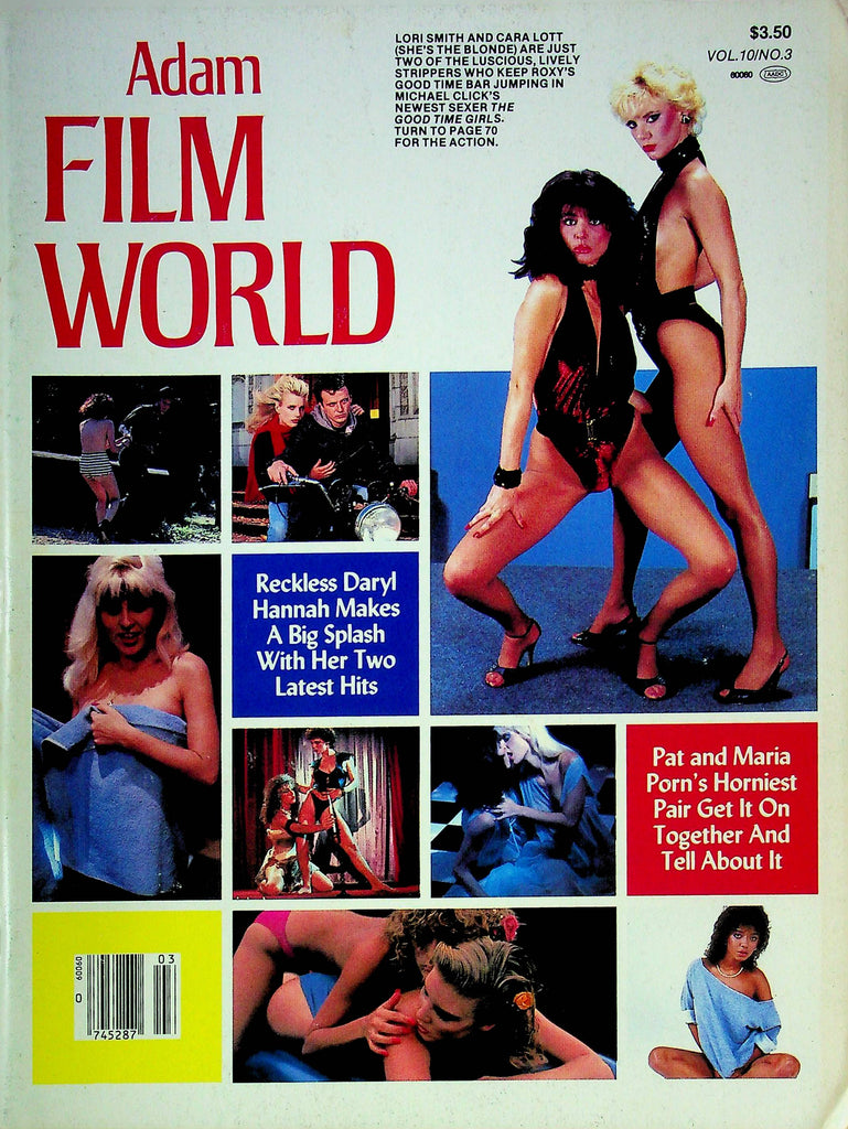 Adam Film World Men's Magazine Daryl Hannah & Lori Smith & Cara Lott Vol.10 No.3 July 1984 070624RP