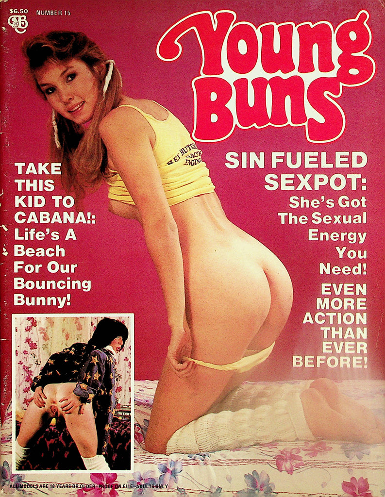 18+ Young Buns Magazine  Suzy Sin Fueled Sexpot  #15  1986 Briarwood     042024lm-p