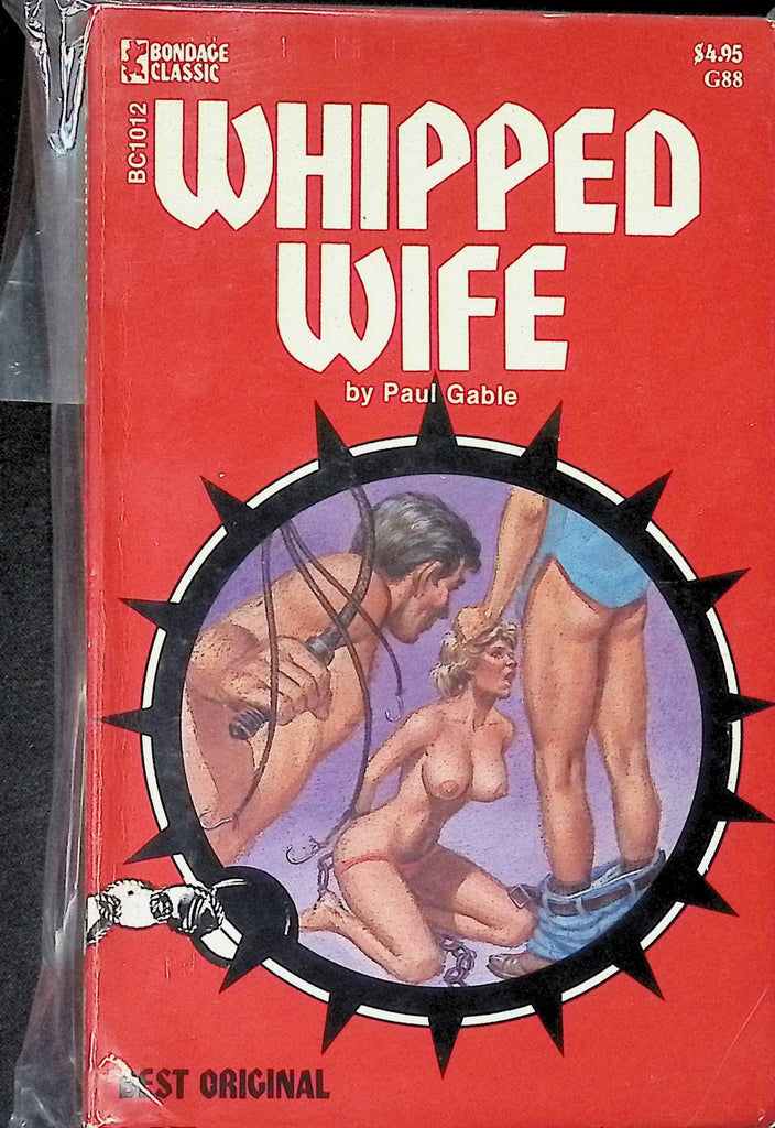 Whipped Wife by Paul Gable BC1012 1970s Best Original Greenleaf Bondage Classic BDSM Bondage Fetish Adult Paperback Novel -110724AMP