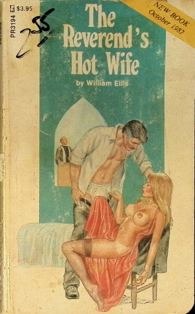 The Reverend's Hot Wife by William Ellis October 1982 PR3194 Greenleaf Classics Adult Paperback Novel 080625AMP