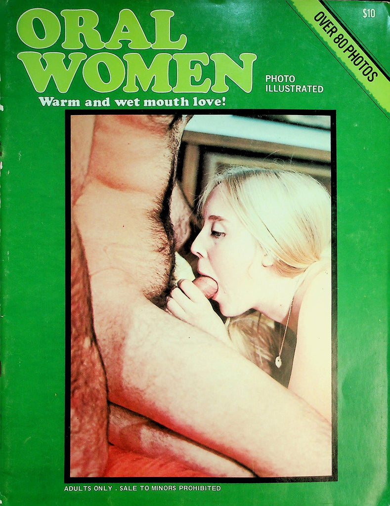 Oral Women Magazine  Warm and Wet Mouth Love!  #1 1970's    031826lmp