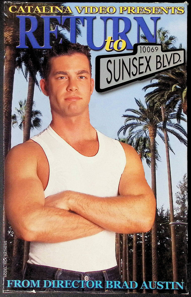 Return To Sunsex Blvd. Laguna Pacific, Ltd. Gay VHS 1999 100424JKVHS4