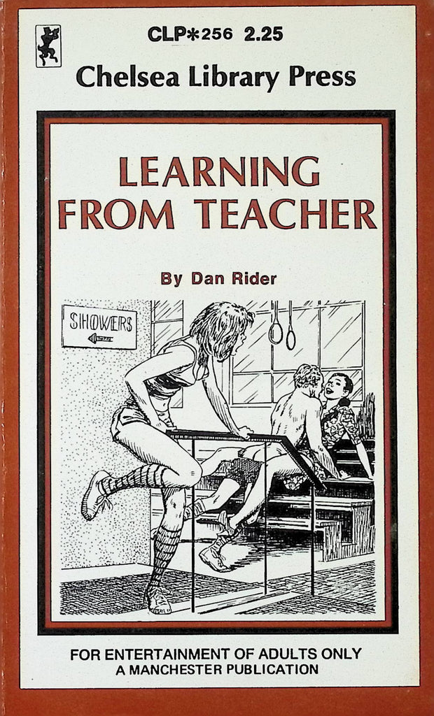 Learning from Teacher by Dan Rider CLP256 Chelsea Library Press Adult Erotic Paperback Novel-053024AMP