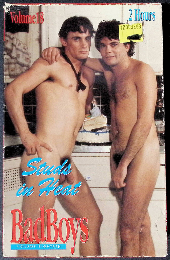 Bad Boys Volume Eighteen Studs In Heat Gay VHS 101824JKVHS4
