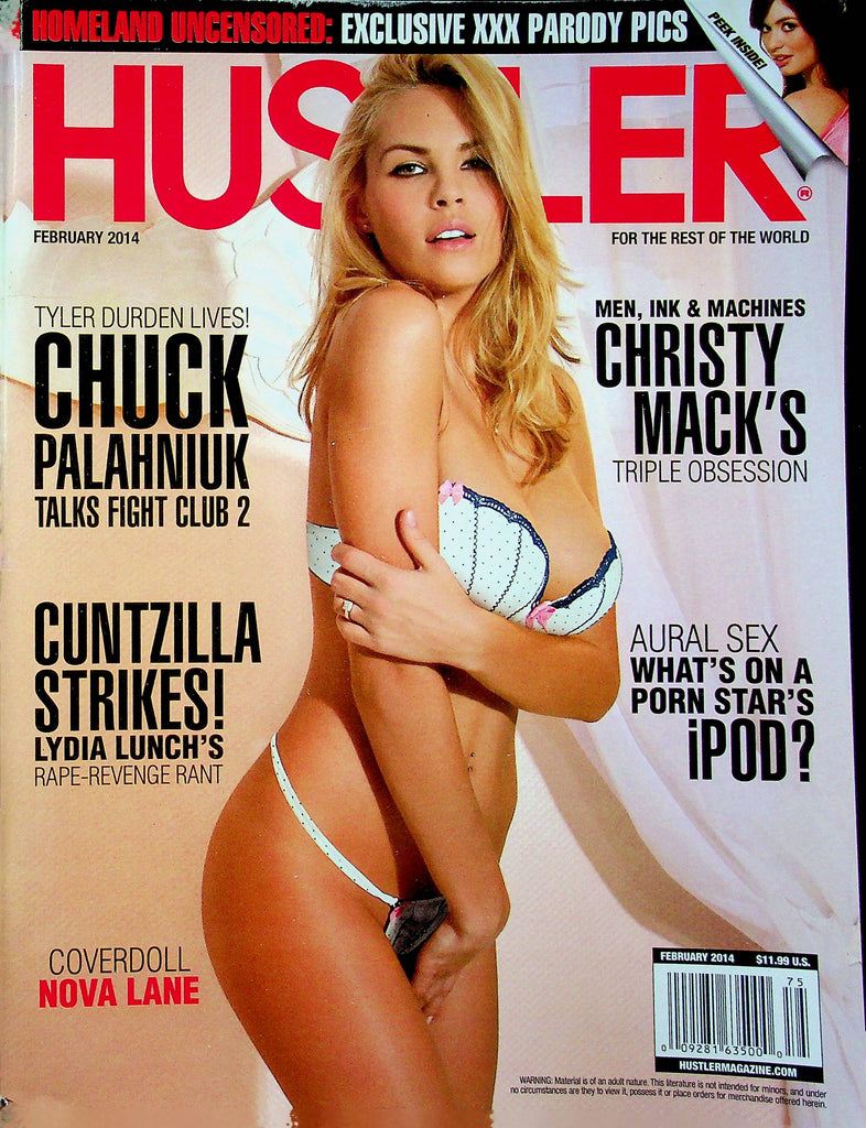 Hustler Magazine Christy Mack & Nova Lane February 2014 051823RP