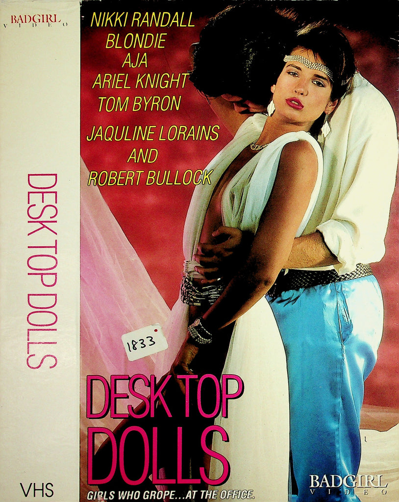 Desk Top Dolls Nikki Randall Blondie Aja Ariel Knight Adult VHS Bad Girl 051326NAVHS4-20