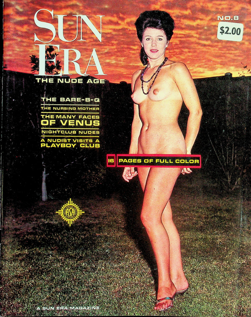 Sun Era The Nude Age Magazine  A Nudist Visits A Playboy Club / The Bare-B-Q  #8  1963     070726lmp-GSC