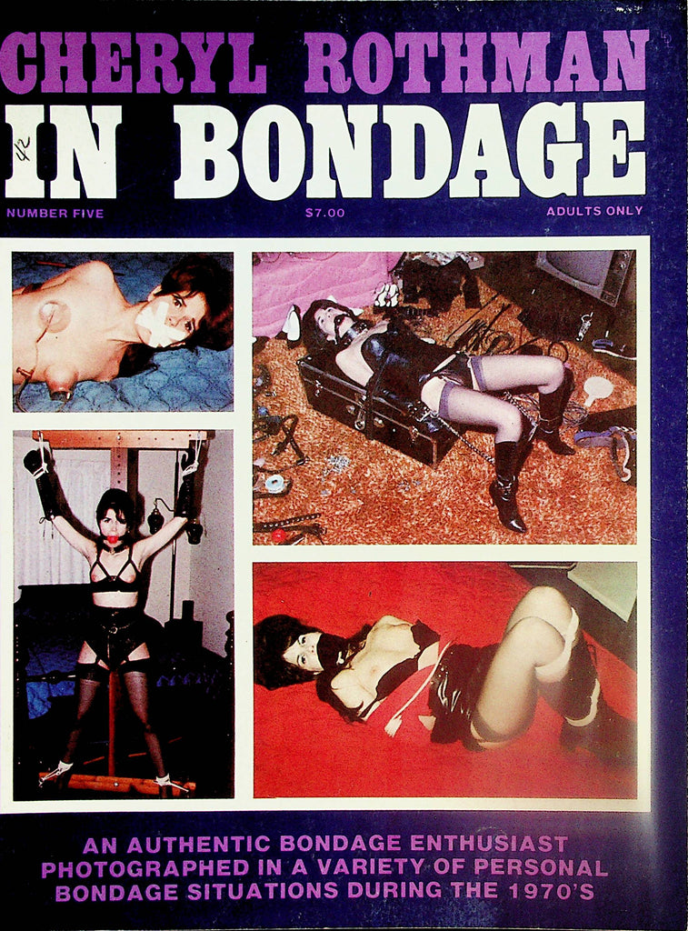 Cheryl Rothman In Bondage Magazine  #5 1981      052424lm-p
