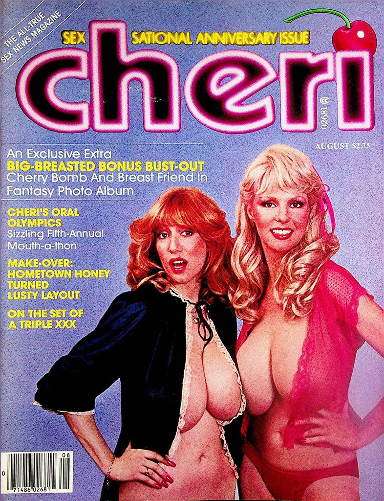 Cheri Magazine  Cherry Bomb & Gerri  August 1980   020624lm-p2