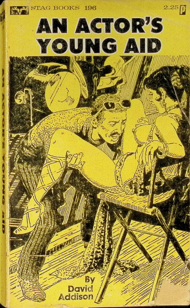 An Actor's Aid by David Addison 1976 196 Stag Books Adult Paperback Novel 082725AMP
