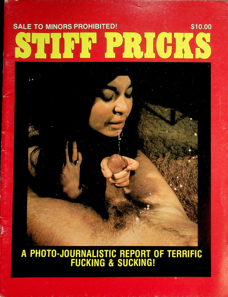 Stiff Pricks Magazine  Photo-Journalistic Report Of Fucking & Sucking!  #1 1970's      052826lmp-GSC