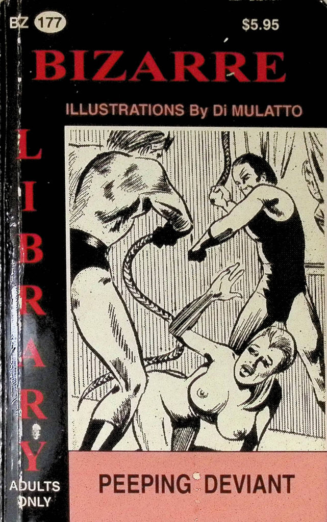 Deviant BZ-177 1997 Bizarre Library Illustrations by Di Mulatto Star Distributors Adult Novel-042524AMP (Copy)