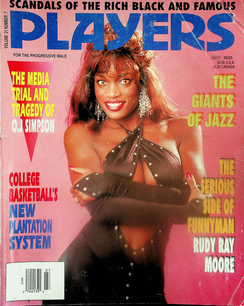 Players Magazine  Centerfold Girl Porcia / Trial  Of O.J. Simpson  vol.21 #7  1994   101425lm-p