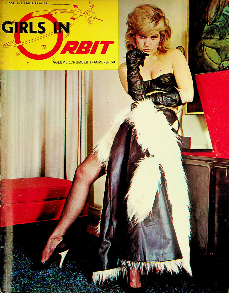 Girls In Orbit Magazine  Uncovering A Cover Girl / 'Mod' Julie  vol.1 #1  1966  060226lmp-GSC