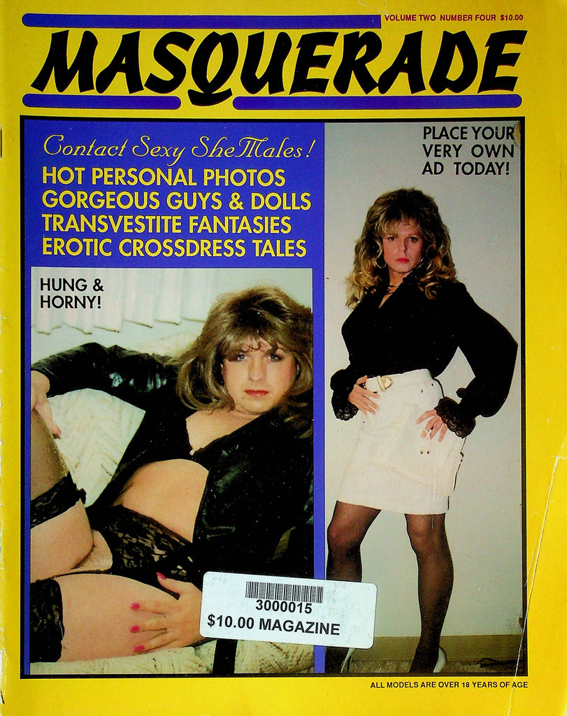 Masquerade Tranny Magazine Hung & Horny Vol.2 No.4 012524RP