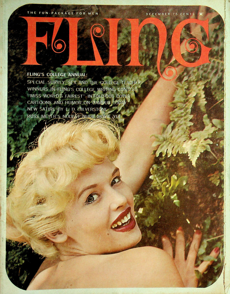 Fling Magazine  College Annual - Fold Out Cover: Beverly Miss World's Fairest  December 1964    052926lmp-GSC