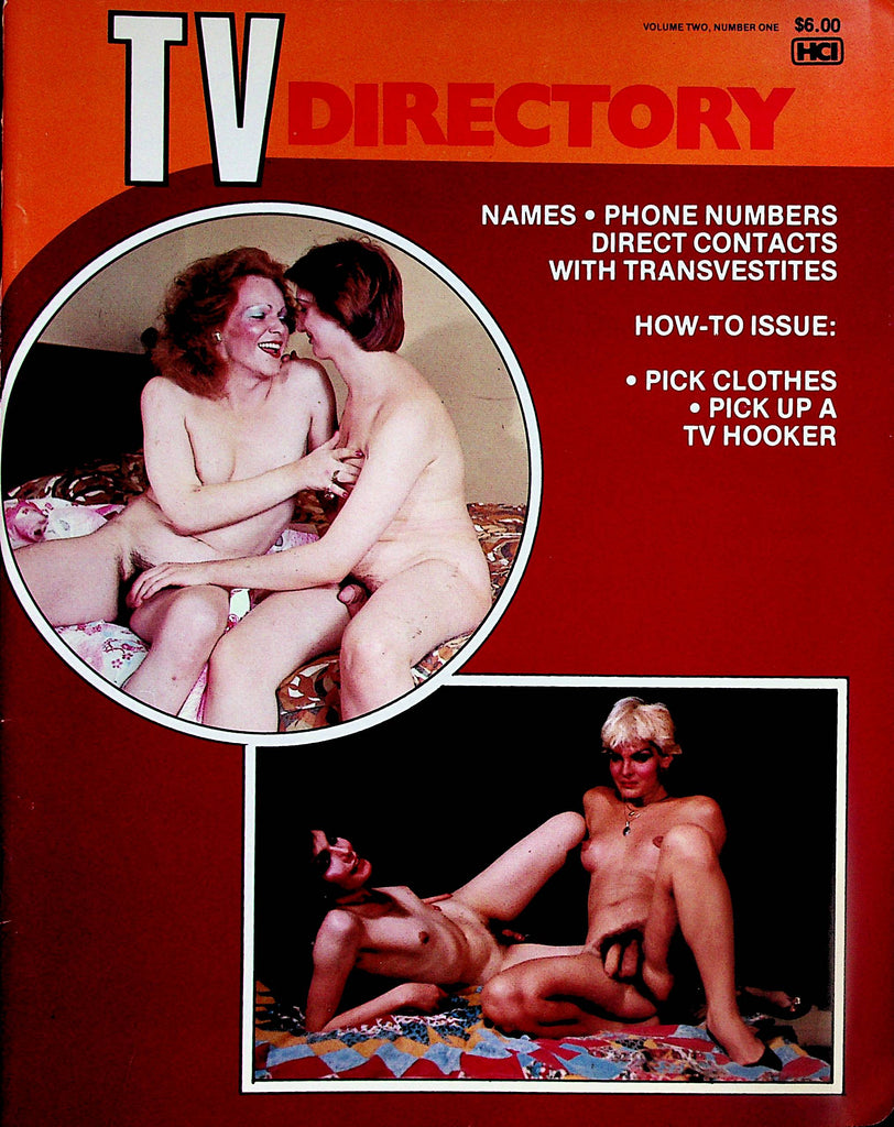 TV Directory Magazine   Direct Contacts With Transvestites  vol.2 #1  1970''''''s    121523lm-p