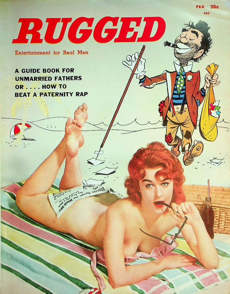 Rugged Magazine The Most Wanted Girl In America - Julie Gibson  February 1957     050926lmp
