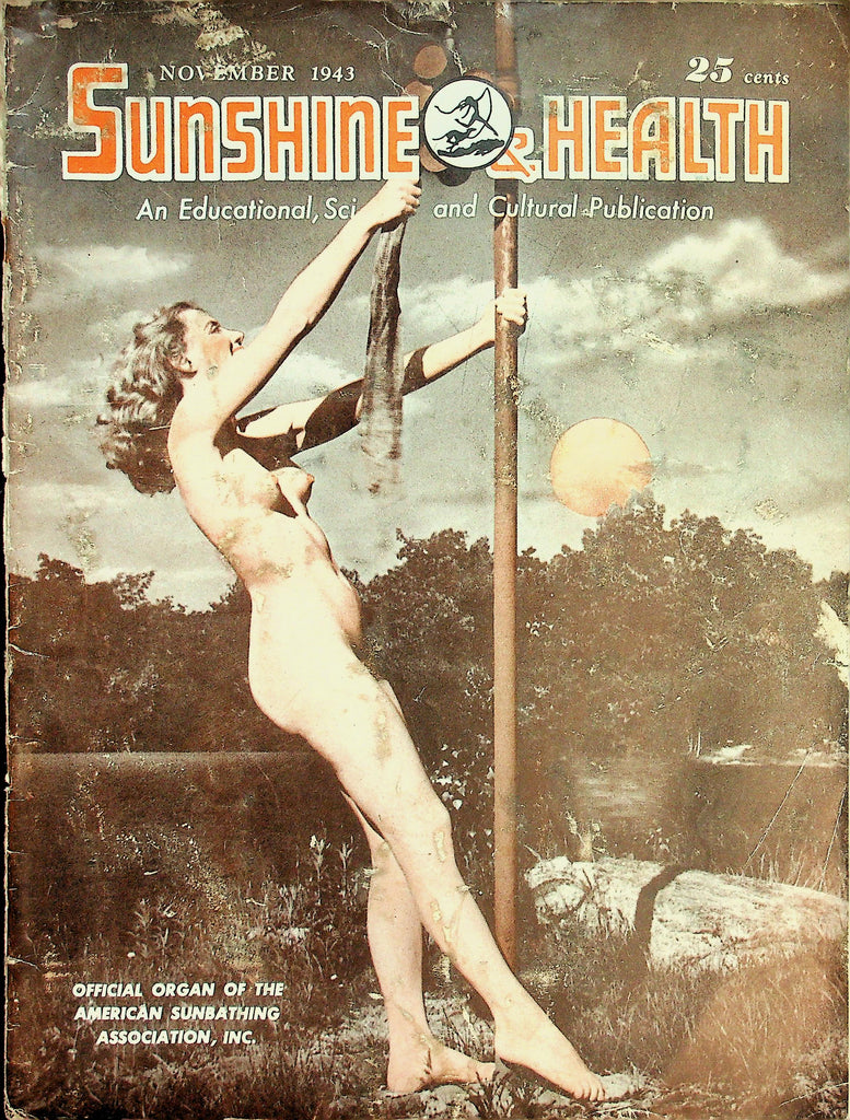 Sunshine And Health Nudist Magazine  Nudism In Art & Photography November 1943   072526lmp-GSC