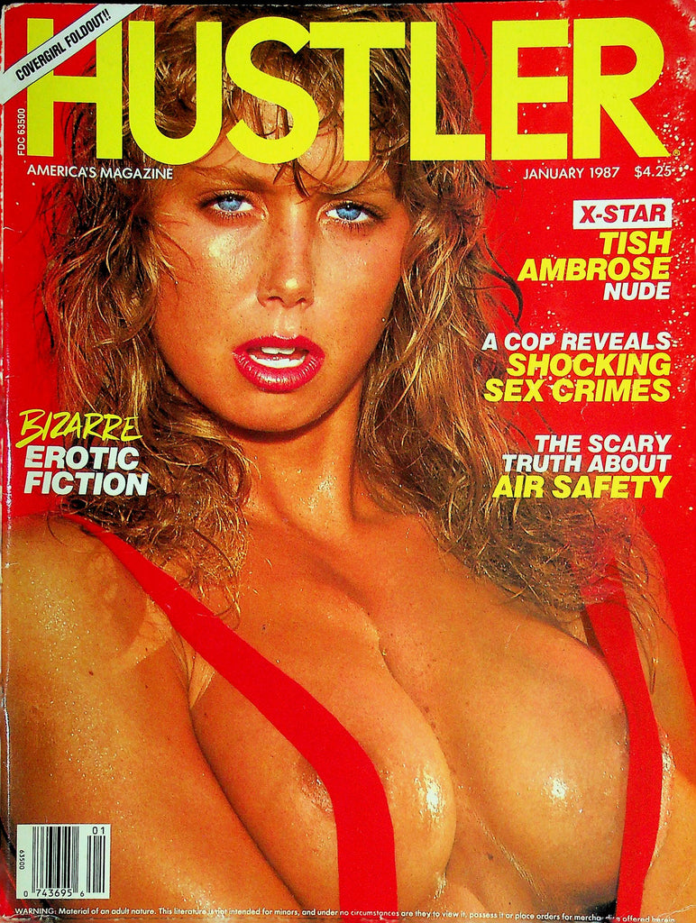 Hustler Magazine Tish Ambrose January 1987 032824RP