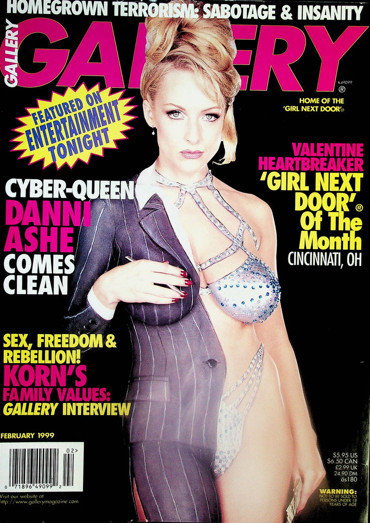 Gallery Magazine  Cyber-Queen Danni Ashe  February 1999  050325lm-p