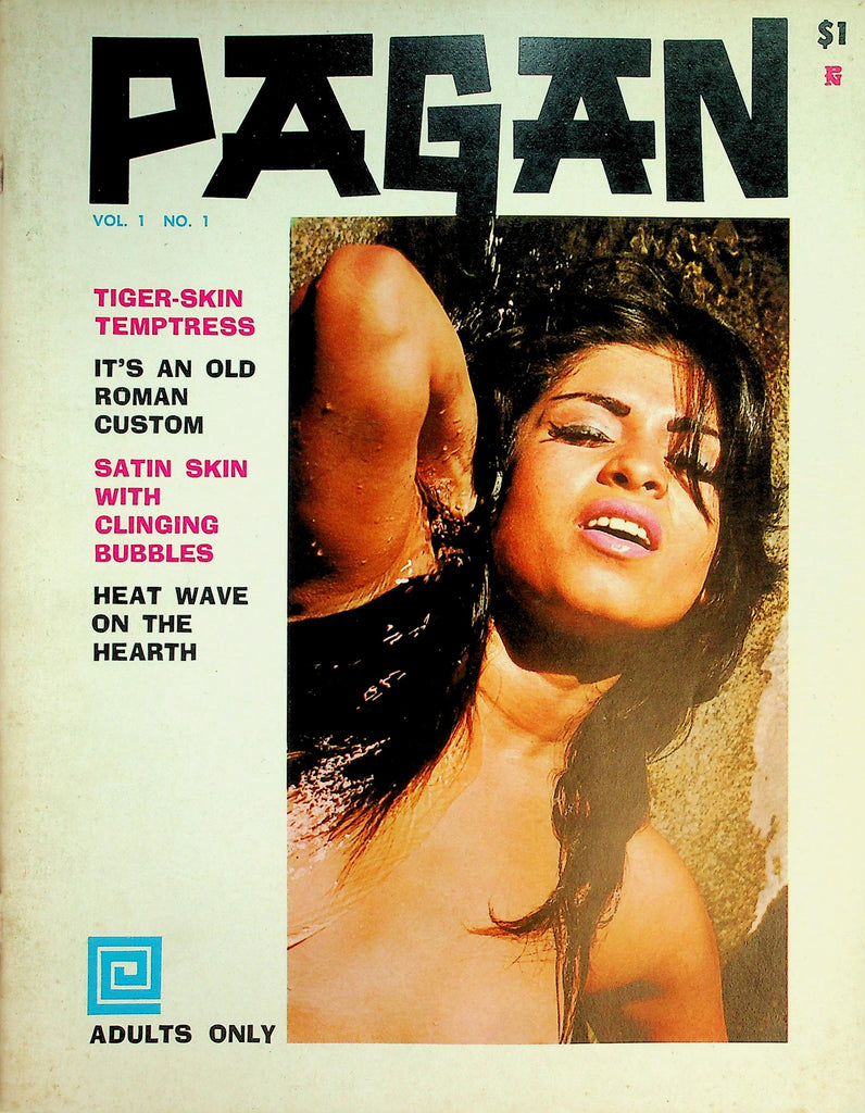 Pagan Magazine  Tiger-Skin Temptress / Double Brandy In The Flesh  vol.1 #1  1962   060326lmp-GSC