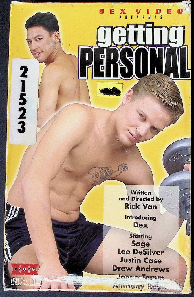 Getting Personal Video 10 Distributors Gay VHS 101124JKVHS5