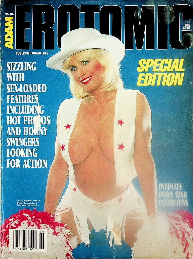 Adam Erotomic Special Edition Magazine  Christy Canyon /  Cover: Tammy Reynolds Stars In Debbie Does Dallas 5   vol.5 #6 1988    110325lm-p