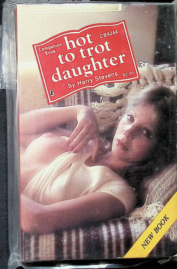 Hot to Trot Daughter by Harry Stevens CB4244 1980 Companion Book Greenleaf Adult Paperback Novel-082924AMP