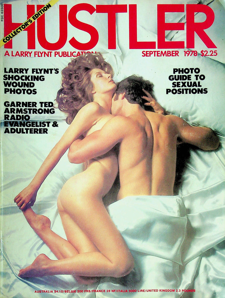 Hustler Magazine Ted Armstrong & Sexual Positions September 1978 011925RP