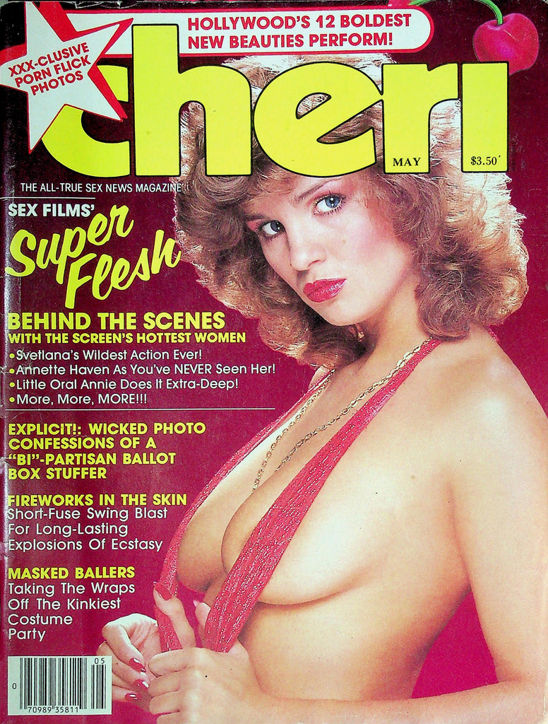 Cheri Magazine Ft. Svetlana & Annette Haven May 1984 022525RP