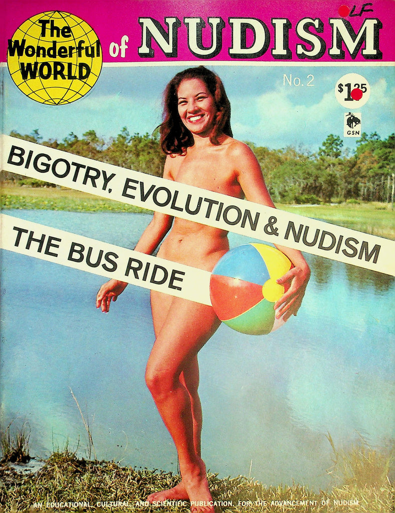 The Wonderfull World of Nudism Magazine  Bigotry, Evolution & Nudism  #2 1960's    063026lmp-GSC
