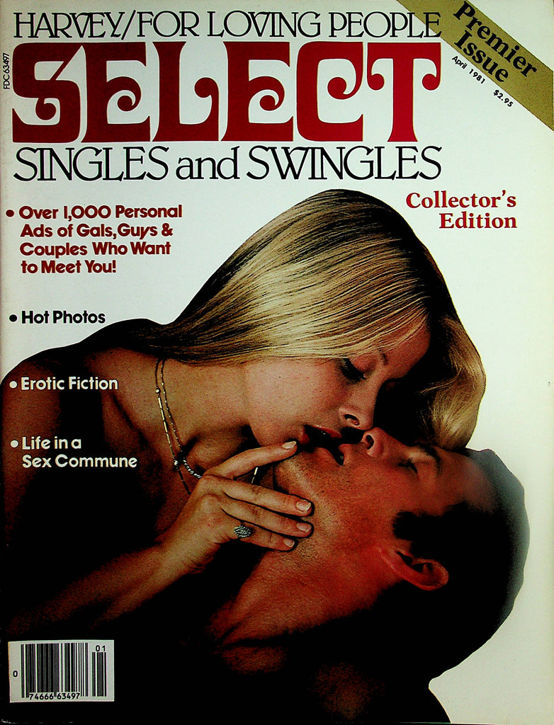 Harvey For Loving People Select Contact Magazine  Premier Issue! April 1981   031225lm-p