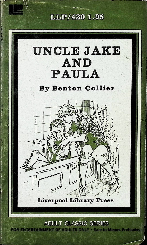 Uncle Jake and Paula by Benton Collier LLP420 Liverpool Library Press 1974 Adult Paperback Novel-082724AMP
