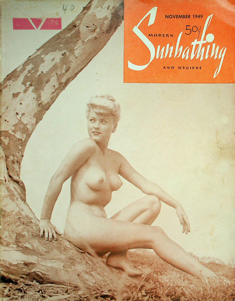 Modern Sunbathing and Hygiene Nudist Magazine   An Invitation To Happiness  November 1949     012426lmp