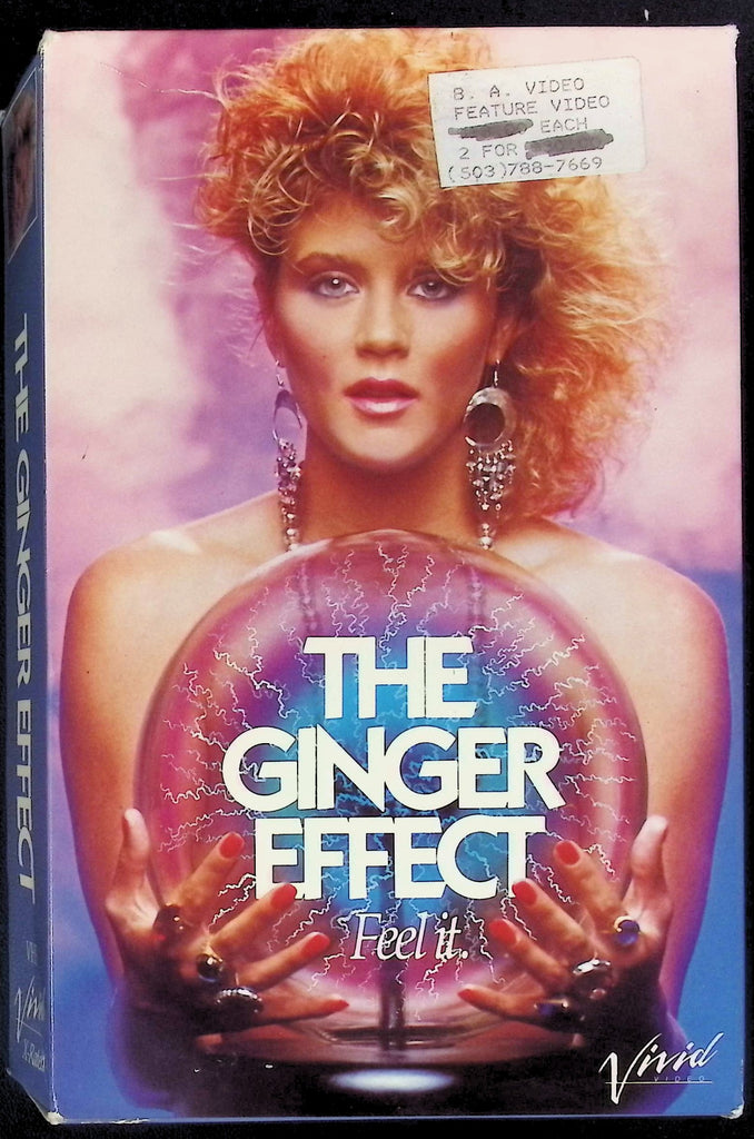 The Ginger Effect ft. Ginger Lynn, Cara Lott, Kristara Barrington, Adult VHS Vivid Video Company 100625AKVHS