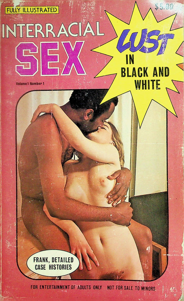 Interracial Sex Adult Illustrated Book Lust In Black And White  by Dr. George Mason  vol.1 #1  1970's     100226lmp-GSC